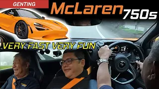 McLaren 750s On Genting | 750 Hp, 800 Nm / My Most Powerful Machine Ever Driven | YS Khong Driving