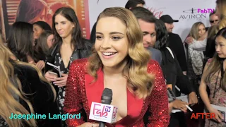 Actress Josephine Langford  "AFTER" premiere