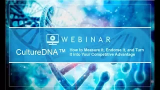 Culture DNA: How to Measure, Endorse, and Turn it into Your Competitive Advantage