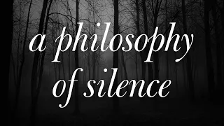 A Philosophy of Silence: Charles E. Scott's 'Telling Silence' (Nietzsche, Foucault, and Poeisis)