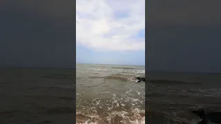Азовское море// Последствия штормов// 25 августа 2022 год