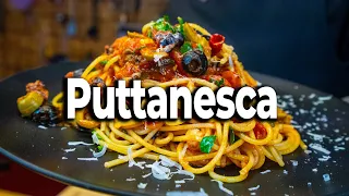 Spaghetti Puttanesca | "Spaghetti nach Hurenart" | Rezeptvideo by Bernd Zehner