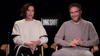 Seth Rogen & Charlize Theron talk about the "Long Shot"