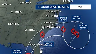 North Carolina Forecast: Hurricane Idalia threatens NC with power outages, flooding