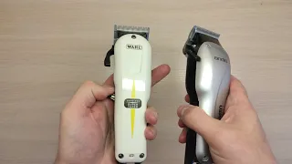 Сравнение Andis USPro Li cordless vs Wahl Super Taper cordless