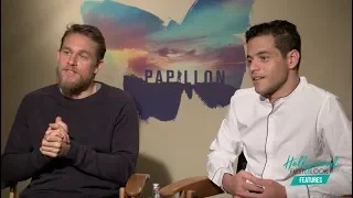 Charlie Hunnam and Rami Malek Share FUN On-Screen Moments | PAPILLON (2018)