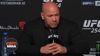 Dana White discusses Khabib Nurmagomedov’s retirement at UFC 254 | ESPN MMA