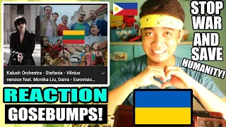 [REACTION🇵🇭] Kalush Orchestra - Stefania - Vilnius version feat. Monika Liu, Daiva - Eurovision 2022