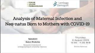 FKP 2020 08 06 - Analysis of Maternal Infection and Neo-natus Born to Mothers with COVID-19