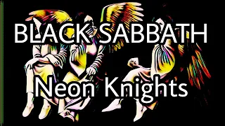 BLACK SABBATH - Neon Knights (Lyric Video)