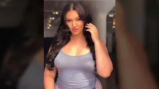 New stylish fashion with plus size model the best in the world 2018