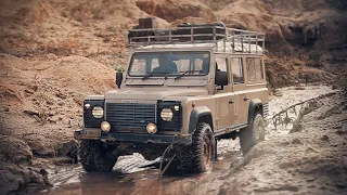 RC Land Rover Defender 110 County / mood path