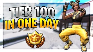 How To Level Up Fast + Get Tier 100 In ONE DAY In Season 8! (Fortnite Level Up Fast)