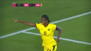 GOOAAALLL BUNNY SHAW PUTS JAMAICA IN FRONT | Mexico 0-1 Jmaica