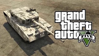 RHINO TANK vs MOUNT CHILIAD - GTA V |  60fps