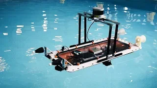 Printable autonomous boats