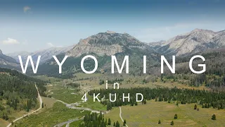 4K UHD 60fps Fascinating Aerial Views of WYOMING. Episode 1. South West