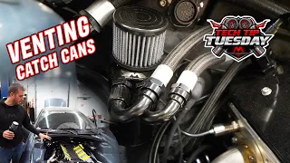 Tech Tip Tuesday: Oil Catch can on a 1200hp LS.  How we set it up!