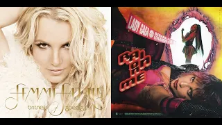 Britney Spears x Lady Gaga, Ariana Grande - I Wanna Go x Rain on Me (Mashup)