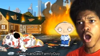 TRY NOT TO REACT Family Guy Murder & Unnecessary Violence