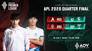 APL 2020 Quarter Final Day 2 - Garena AOV (Arena of Valor)