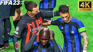 FIFA 23 - Milan vs Internazionale | UCL Semifinal | PS5 [4K 60FPS]