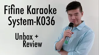 Fifine K036 Karaoke Set Review + How to Setup