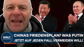 UKRAINE-KRIEG: Chinas Friedensplan? Was Putin jetzt auf jeden Fall vermeiden wird!