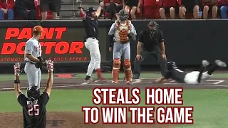 Texas Tech steals home to win the game, a breakdown