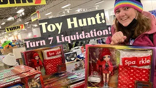 Toy Hunt! HUGE DOLL HAUL at Turn 7 Liquidation Store - Rainbow High & More!