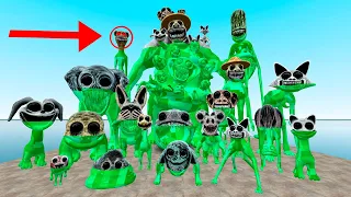 DESTROY ALL EMERALD ZOONOMALY MONSTERS FAMILY In Garry's Mod!