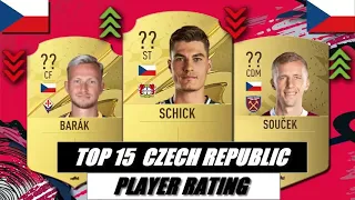 FIFA 23 | OFFICIAL CZECH REPUBLIC PLAYER RATINGS 😱🔥| SCHICK, BARÁK, SOUČEK...