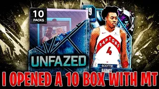 I OPENED A 10 BOX WITH MT BECAUSE MT IS USELESS... AND I GOT LUCKY!! NBA 2K24 MyTEAM