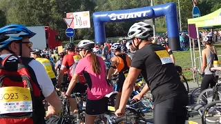 "Киевская сотка"-2017 MTB, старт.