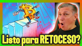 BITCOIN: RETROCEDE para INTENTAR APOYAR? | CRYPTO | BTC