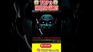 TOP 3 Best Horror Game In Mobile😨😨 || #technogamerz #shorts #short