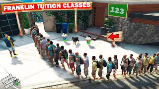 GTA 5 : Franklin & Shinchan Open Franklin Tuition Classes In GTA 5 ! (GTA 5 Mods)