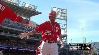 CHC@WSH: Nationals put up six runs in the 3rd inning