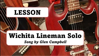 Wichita Lineman Solo with TAB