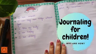 Journaling for children | Daily Journaling | Self Growth | Life Hacks|Kids Activities|GenZ Kidsology