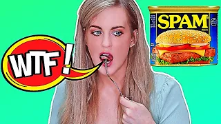 Irish Girl Tries SPAM for the First Time