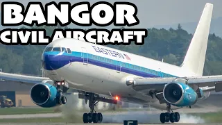 Incredible Commercial action! The BEST of Bangor Plane Spotting (BGR / KBGR)