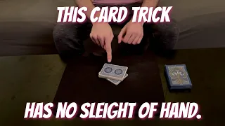 No-Skill Required Easy Card Trick! Match Cut - Performance/Tutorial