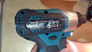 Makita DTD155Z самый легкий и дешёвый бесщёточный импакт винтоверт от Makita с регулятором оборотов.