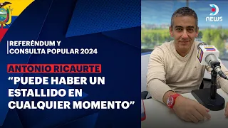 Ecuador: Referéndum y consulta popular 2024. Antonio Ricaurte en DNews