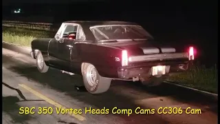 Pt.5 How Fast Chevy Vortec 350 Comp Cams CC306 Vortec heads 290HR-12 1/4 1966 Nova