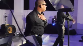 Nelly and Shantel Jackson performing for Face Forward