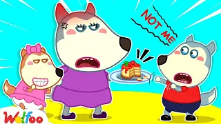 Mommy, Wolfoo Didn't Eat Cake! Kids Stories About