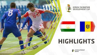 Development Cup 2021. Highlights. Tajikistan – Moldova