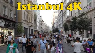 Istanbul, Turkey. Walking tour [4K]. Yenikapı - Istiklal - Taksim.